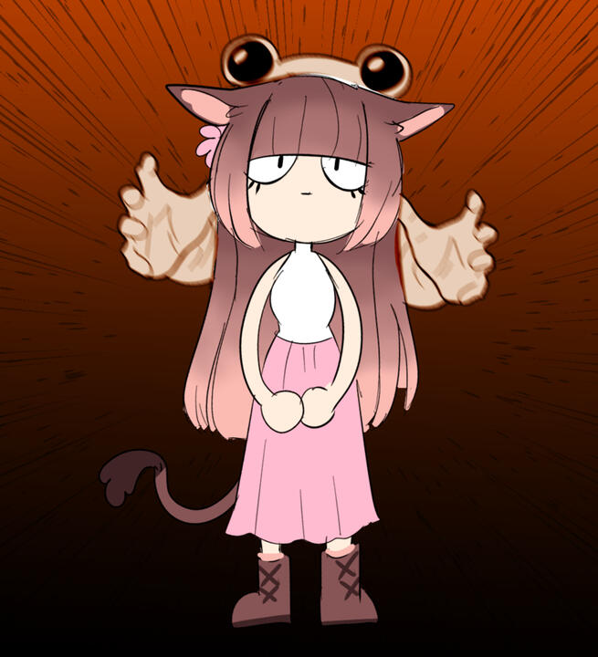 oh no she has her airpods in