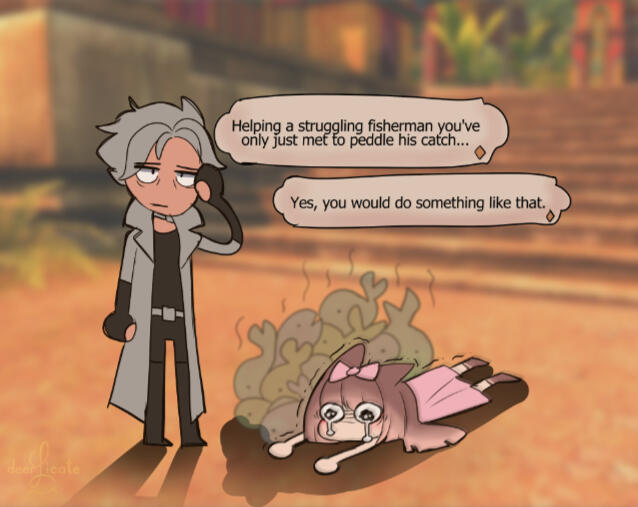 anhyu failed to help matsya sell any of his fish (part 2)