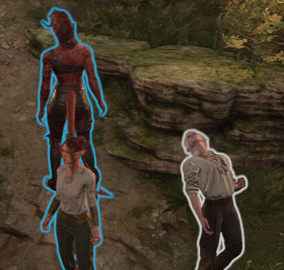 bending over backwards